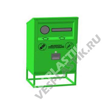 Контейнер для сбора ламп люминесцентных и термометров бытовых, V11 580x400x1000