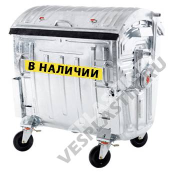 Оцинкованный евро контейнер MGB-1100 с педалью, Модель SSI SCHAFER