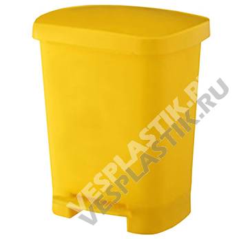 Педальный контейнер для сбора медицинских отходов 30л